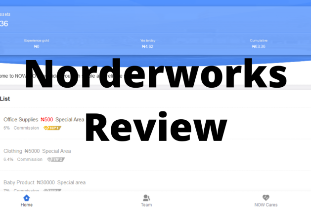 Norderworks review Nigeria order work legit or scam platform