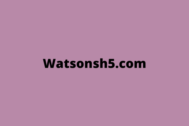 Watsonsh5.com review (Is watsonsh5.com legit or scam?) check out
