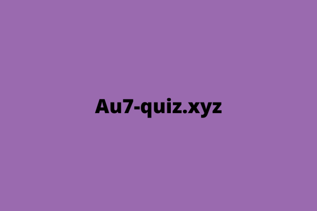 Au7-quiz.xyz review (Is au7-quiz.xyz legit or scam?) check out