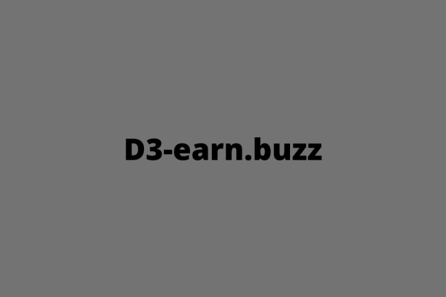 D3-earn.buzz review (Is d3-earn.buzz legit or scam?) check out