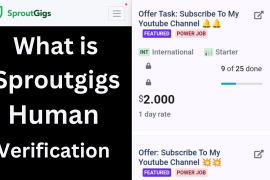 What is human verification: how to complete human verification task on sproutgigs
