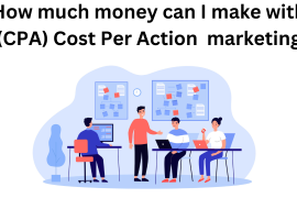 How much money can I make with (CPA) Cost Per Action  marketing