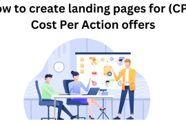 How to create landing pages for (CPA) Cost Per Action offers