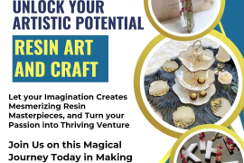 Resin art and craft for beginners